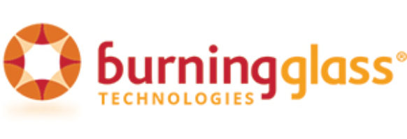 Logo for burning glass technologies